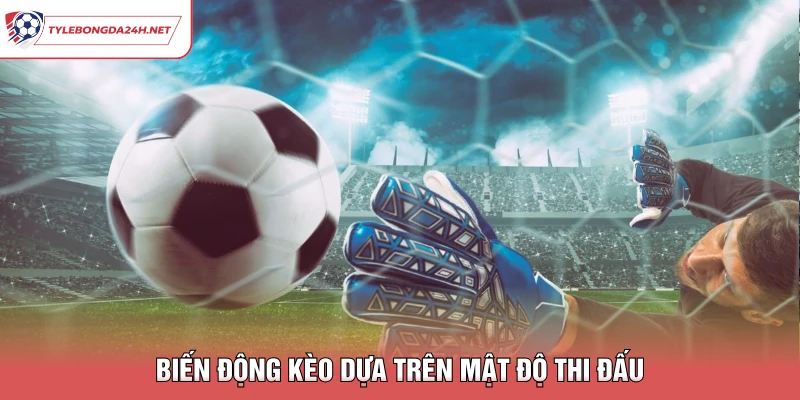 Biến động kèo dựa trên mật độ thi đấu