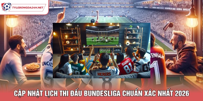 Cập nhật lịch thi đấu Bundesliga chuẩn xác nhất 2026