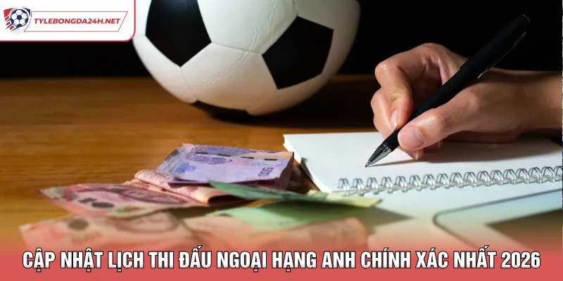 Cập Nhật Lịch Thi Đấu Ngoại Hạng Anh Chính Xác Nhất 2026