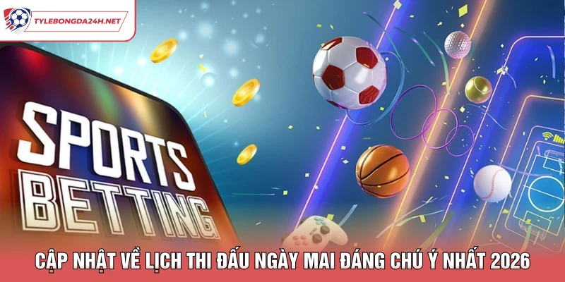 Cập Nhật Về Lịch Thi Đấu Ngày Mai Đáng Chú Ý Nhất 2026